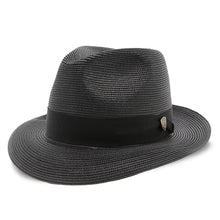 Load image into Gallery viewer, Dobbs - Straw Men&#39;s Fedora Hat