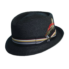 Load image into Gallery viewer, Dorfman Pacific - Braid Men&#39;s Fedora Hat