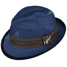 Load image into Gallery viewer, Santana - Straw Men&#39;s Fedora Hat