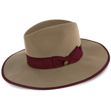 Load image into Gallery viewer, Stetson - Wool Felt Women&#39;s Fedora Hat