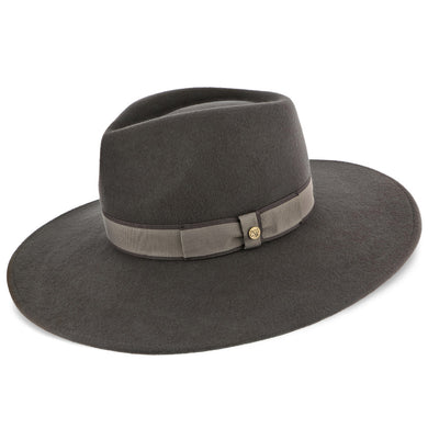 Walrus - Grey Wool Felt Women's Fedora Hat