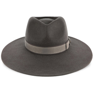 Walrus - Grey Wool Felt Women's Fedora Hat