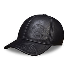 Load image into Gallery viewer, Spring Genuine Leather Men Baseball Cap